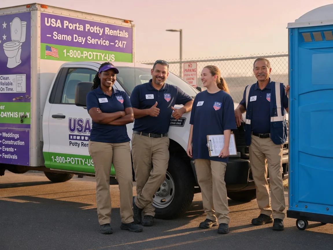 Porta Potty Rental company in Bishop Hill, IL